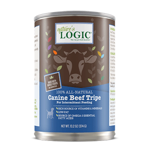 Nature's Logic Canned Beef Tripe Dog Food 12/13.2 oz Case natures logic, nature's logic, canned, beef tripe, dog food, dog