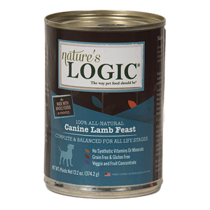 Nature's Logic Canned Lamb Dog Food 12/13.2 oz Case Nature's logic, natures logic, lamb, canned, dog food, dog