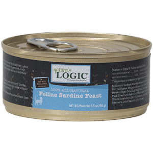 Nature's Logic Sardine Canned Cat Food 24/5.5 oz Nature's Logic, natures logic, sardine, Canned, Cat Food