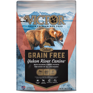 Victor Grain Free Yukon River Salmon & Sweet Potato Dog Food Victor, dog food, cat food, cat, dog, gf, grain free, yukon, river, salmon, sweet potato