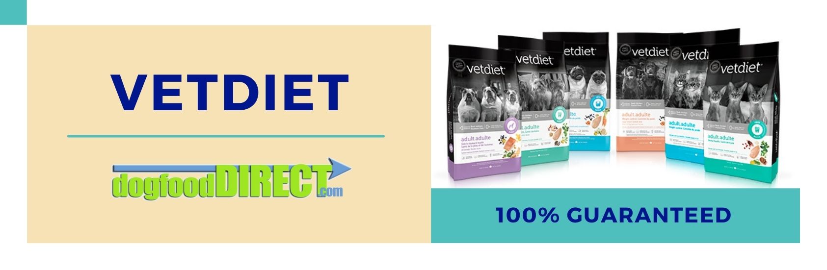 100% Guaranteed VetDiet Dog Food Cat Food Delivery SAVE 10% and FREE SHIPPING