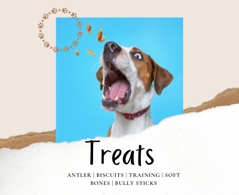 Dog Treats Antlers Biscuits Soft Training Freeze Dried Dehydrated Bones