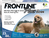 Frontline Plus Dogs 23-44 lbs