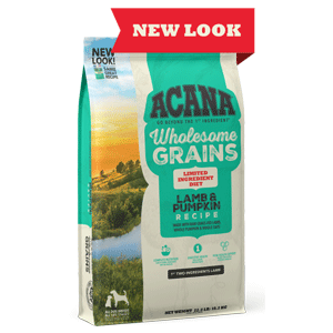ACANA Lamb & Pumpkin Recipe with Wholesome Grains Dog Food Acana, Dog Food, ACANA, Wholesome Grains, grain, lamb & Pumpkin, lamb, pumpkin, lam and pumpkin