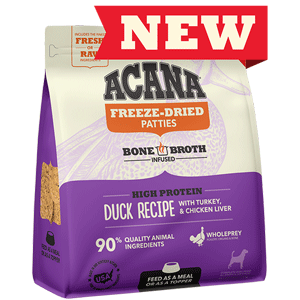 ACANA Freeze Dried Duck acana, Dry, dog food, dog, fd, freeze dried, duck