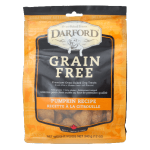 Darford Grain Free Pumpkin Recipe Oven Baked Dog Treats 12oz darford, dog treats, biscuit, gf, grain free, pumpkin