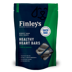 Finleys Healthy Heart Soft Chew Benefit Bar 6oz Finleys, finleys, Healthy, Heart, Soft Chew, Benefit Bar