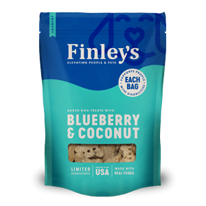 Finleys Blueberry & Coconut Crunchy Biscuit 12oz Finleys, finleys, blueberry, coconut, Crunchy Biscuit, biscuit