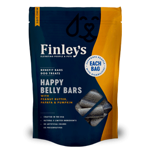 Finley's Happy Belly Soft Chew Benefit Bar 6oz Finley's, finleys, happy, belly, happy belly, Soft Chew, Benefit Bar