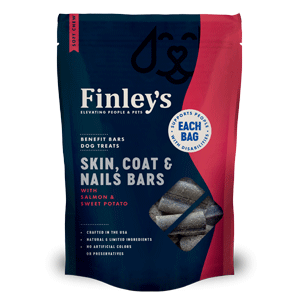 Finley's Skin, Coat, Nails Soft Chew Benefit Bar 6oz Finley's, finleys, skin, coat, nails, Soft Chew, Benefit Bar