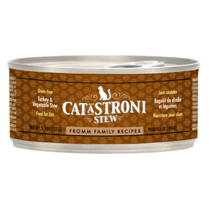 Cat-A-Stroni™ Turkey & Vegetable Stew Cat Food 12/5.5 oz Case fromm, Cat-A-Stroni™, catastroni, stew, turkey, Vegetable Stew, Cat food