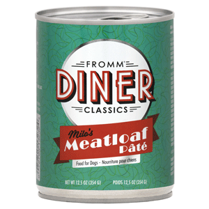 Fromm Diner Classic Milo's Meatloaf Pate Canned Dog Food 12/12.5 oz Case Fromm, diner, Classic, milo's, meatloaf, Pate, Canned, Dog Food