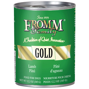 Fromm Gold Lamb Pate Canned Dog Food 12/12.2 oz Case fromm, gold, lamb, canned, dog food, dog