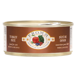 Fromm 4 Star Canned Turkey Pate Cat Food 12/5.5 oz Case fromm, 4 star, canned, Cat food, canned, turkey, pate