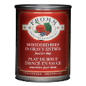 Fromm Four Star Canned Shredded Beef 12/12 oz Case fromm, four star, 4 star, canned, shredded beef, beef, dog food, dog