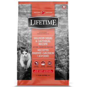 Lifetime Salmon & Oatmeal Cat Food Lifetime, salmon, Oatmeal, Cat Food