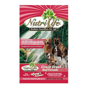 Nutri Life Grain Free Beef Dog Food nutri life, beef, gf, grain free, Dry, dog food, dog