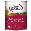 NutriSource Chicken Lamb & Fish Canned Dog Food 12/13 oz Case nutrisource, nutri source, canned, chicken, lamb, fish, dog food, dog