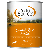 NutriSource Lamb & Rice Canned Dog Food 12/13 oz Case nutrisource, nutri source, lamb, rice, canned, dog food, dog