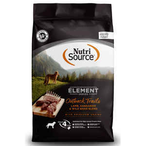 NutriSource Elements - Outback Trails Dog Food nutrisource, nutri source, Dry, dog food, dog, Outback Trails, Lamb, Kangaroo, Wild Boar, elements