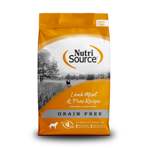 NutriSource Grain Free Lamb & Pea Dog Food nutrisource, nutri source, grain free, lamb, Dry, dog food, dog, Pea