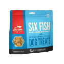 ORIJEN Freeze Dried Dog Treats 6 Fish 3.25oz orijen, freeze dried, dog treats, treats, 6 fish