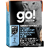 Petcurean Go Grain Free Sensitivities Limited Ingredient Pollock Pate Tetra Pack Cat Food 6.4oz 24 Case Petcurean, Grain Free, gf, Cat Food, cat, Go, Sensitivities, Limited, Ingredient, pollock, Tetra Pack, pate