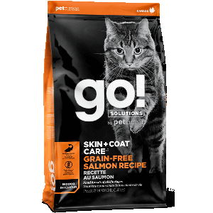 Go Skin + Coat Grain Free Salmon Cat Food Petcurean, cat food, grain free, gf, adult, Go, skin, coat, salmon