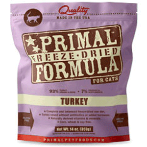 Freeze Dried Cat Turkey Nuggets 14oz primal, primal pet foods, freeze dried, freeze, cat, cat food, turkey, nuggets, 