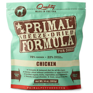 Freeze Dried Dog Chicken Nuggets 14oz freeze dried, freeze, dog, dog food, chicken, nuggets, primal, primal pet foods