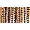 Burgundy All Braided Leather Leads pro mohs, pro-mohs, braided, all braided, leather leads, leads, braided leather leads