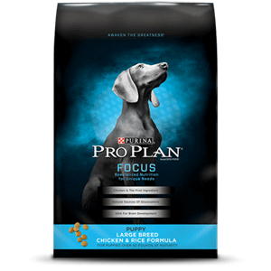 Pro Plan Focus Large Breed Puppy Food 34lb Pro Plan, Large breed, chicken, rice, Dog Food, focus, puppy