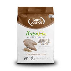 PureVita Chicken & Brown Rice Dog Food pure vita, purevita, chicken, rice, brown rice, chicken & brown rice, chicken and brown rice, Dry, dog food, dog