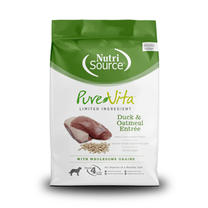 PureVita Duck & Oatmeal Dog Food pure vita, purevita, duck, oatmeal, duck and oatmeal, duck & oatmeal, Dry, dog food, dog