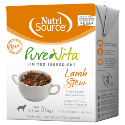 PureVita TPK Lamb Stew Dog Food 12/12.5oz  purevita, pure vita, canned, tetrapak, dog food, dry, lamb, stew