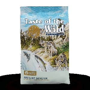 Taste of the Wild Ancient Stream with Smoked Salmon Dog Food taste of the wild, ancient Stream, smoked salmon, salmon, dog food, dog, dry