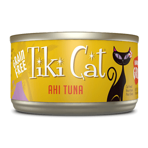 Tiki Hawaiian Ahi Tuna Canned Cat Food Tiki Cat, tiki dog, Tiki, Hawaiian, Ahi, Tuna, Canned, Cat Food