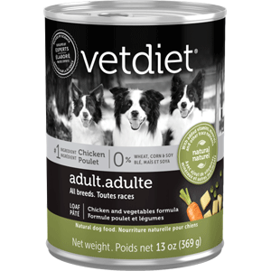 Vetdiet Adult Canned Food 13oz 12 Case Vetdiet, adult, Canned, dog Food 
