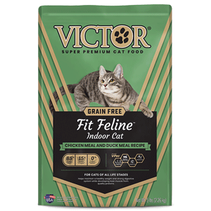 Victor GF Fit Feline - Indoor Cat 15lb Victor, cat food, gf, grain free, indoor, fit, cat