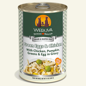 Weruva Green Eggs & Chicken Canned Dog Food Weruva, green eggs, chicken, Canned, Dog Food