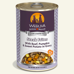 Weruva Steak Frites Canned Dog Food Weruva, steak frites, Canned, Dog Food
