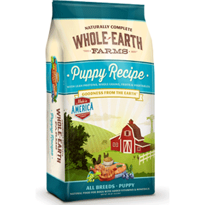 Whole Earth Farms Puppy Dog Food whole earth farms, whole earth farms puppy, merrick, Dry, dog food, dog
