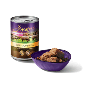 Zignature Canned Pork Dog Food 12 Cans 13oz Case Zignature, Canned, pork, Dog Food