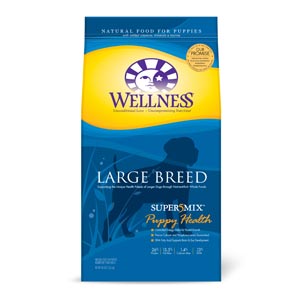 Wellness Super5mix Large Breed Puppy Dog Food 30 lb wellness, supermix, super5mix, large puppy, puppy, large,Dry dog food, canned dog food, pet food, natural pet food, natural dog food, holistic pet food, healthy, All natural, all life stages 